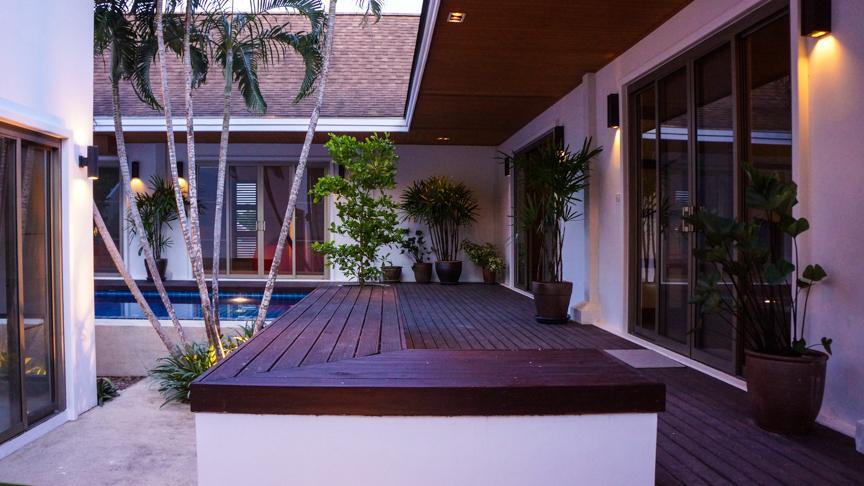 Nai Harn Beach Villa Eksteriør bilde